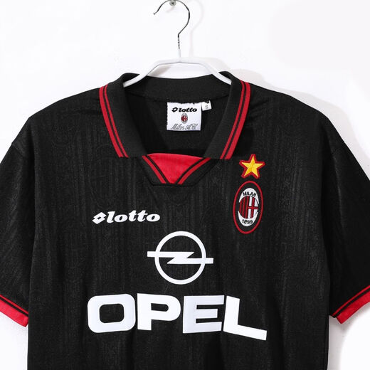 
AC Milan 1997/9896 Short-sleeved 98ac season away classic retro jersey Maldini football S