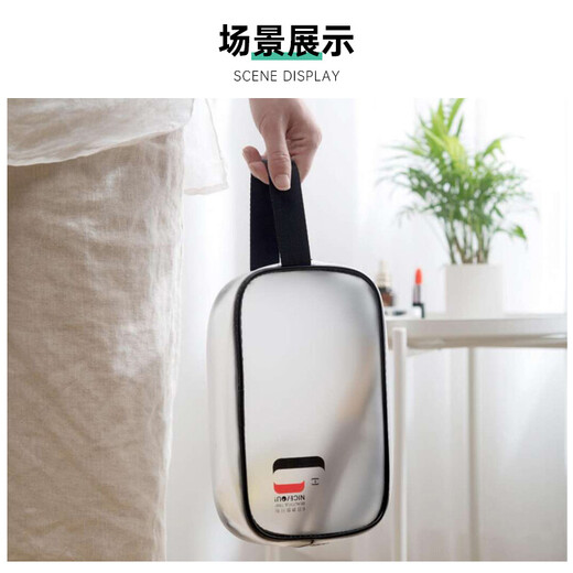 Nolan Sendi Travel Toilet Sac Translucide Sac de rangement anti-habitant Portifonctionnel Sac de rangement portable moyen NL231