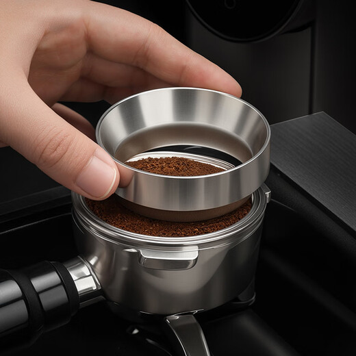 CLITON coffee powder catcher coffee machine handle magnetic powder catcher cloth powder ring anti-spill and anti-fly powder ring 58mm universal