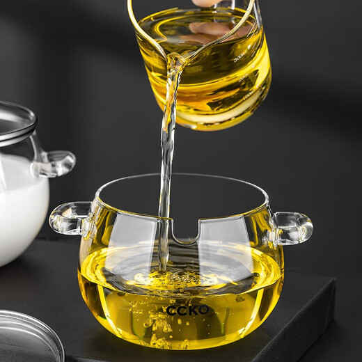 CCKO lard tank kitchen household seasoning jar seasoning jar seasoning box high temperature resistant seasoning salt jar chili oil tank storage tank 1000ml