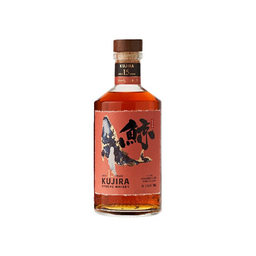
KUJIRA [Gold Award of International Spirits Competition] Imported by Japan Whale Single Cereal Whiskey Foreign Wine New Year Gift Gift Whale 15 Years Ryukyu Whiskey 700ml
