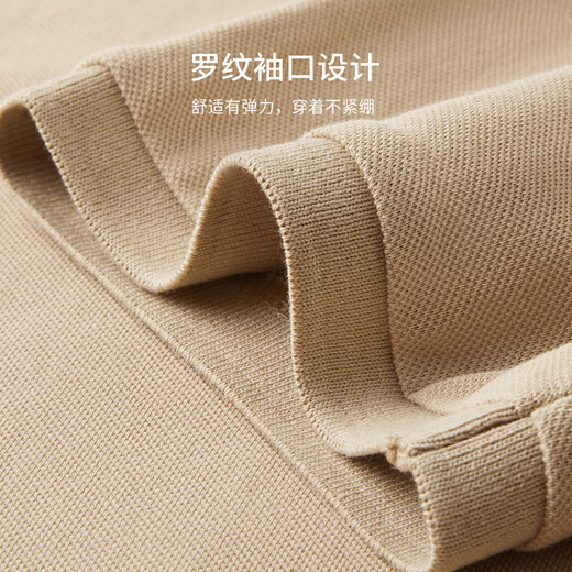 Shanshan [50 pure cotton] short-sleeved T-shirt for men's thin, breathable, skin-friendly, soft POLO collar stretch casual men's top