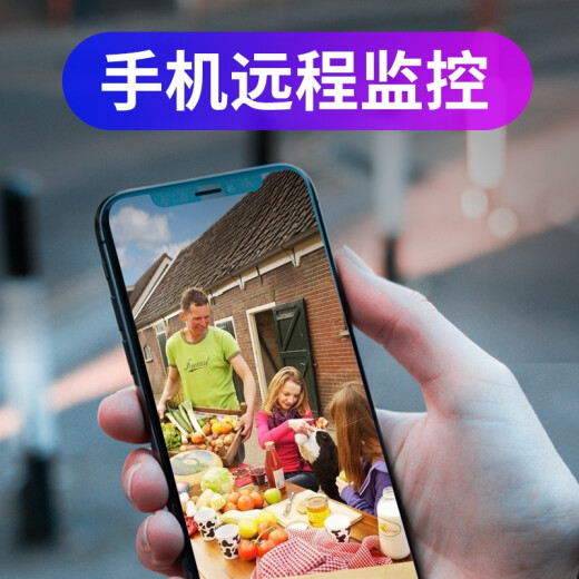 Batianan 4g wireless network card camera mobile phone remote monitor outdoor waterproof high definition home use 360 ​​degrees without dead angles with night vision panoramic voice without wifi outdoor field WiFi gimbal battery life version] power off to monitor + gimbal rotation + 128G