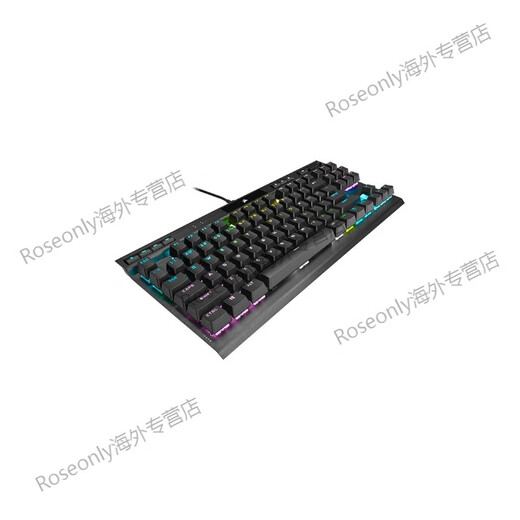USCORSAIR美商海盗船 K70 机械游戏键盘 K70 MINI无线-黑色-银轴