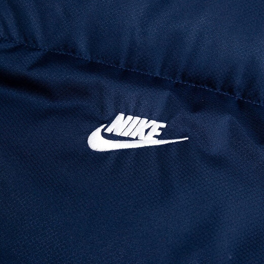 耐克（Nike）棉服男装秋冬季新款户外跑步服防风保暖马甲背心外套 FB7374-410藏青蓝 M