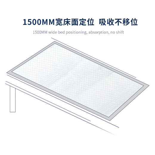 LOVE SHORE成人护理垫老人尿不湿垫床垫尿裤一次性隔尿垫全棉芯80150特大号 全棉芯80x150cm/20片