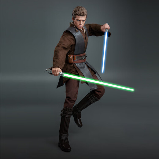 HOT TOYS星球大战前传2安纳金天行者1:6比例人偶 MMS677安纳金天行者