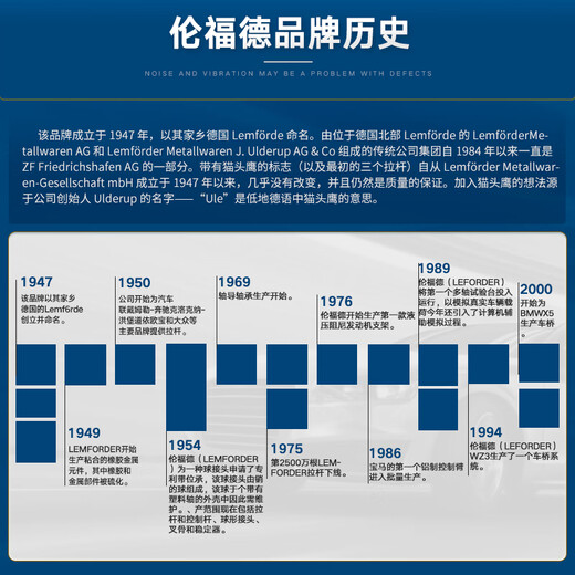 LEMFORDER/Lenford Chassis Repair Kit Swing Arm/Tie Rod/Bush Audi A4L/A5/Q5(B8)