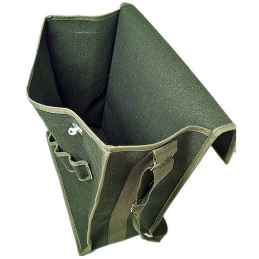 XMSJ Electrician's Tool Bag Repair Bag Waist Bag Tool Bag Canvas Thickened Wear-Resistant Strong and Durable Single Shoulder Bag Multi-functional Extra Large Bag