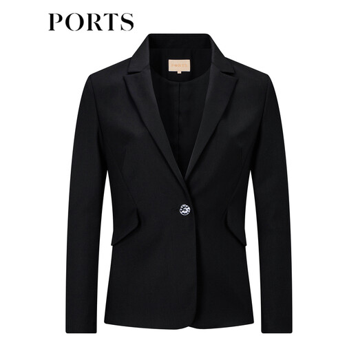 PORTS early spring new women's workplace casual small suit ALD8J008NWW050 black regular M (6)