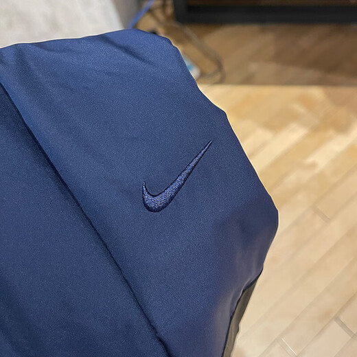 耐克（NIKE）运动裤男裤春秋季新款休闲裤梭织保暖宽松小脚裤长裤FB8602-084 FB8602-010黑蓝拼接 L