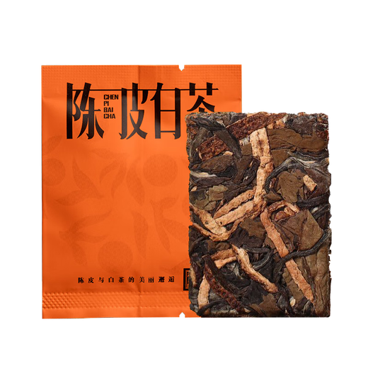 One slice of Shi Fang Yi, tangerine peel white tea, authentic Fuding old white tea, Xinhui tangerine peel, individually packaged high mountain tea cake Gongmei 50g