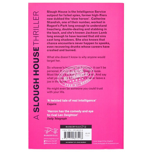 流人系列 第3部 真正的老虎 英文原版 Real Tigers Slough House Thriller 3