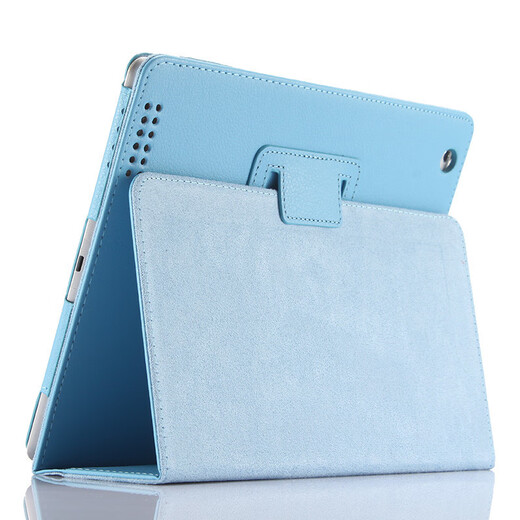 恒岚适用苹果适用iPad2 A1458老款A1395A1396平板4电脑3保护壳A1459简约A1416 玫红+钢化膜 2018款9.7【A1893】