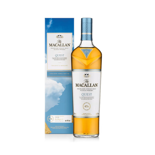 麦卡伦（MACALLAN）Quest蓝天 单一麦芽威士忌 1000ml 进口洋酒