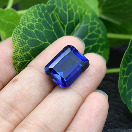 Nuvano 5a sri lankais saphir nue pierre rectangulaire anneau anneau face principale pierre de maïs tanzanite tanzanite pierre crue .3x5 mm