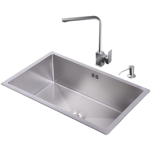 XMSJ Borde estrecho cepillado 304 Fregadero de acero inoxidable Taichung Taichung Basina inferior Cocina hecha a mano Venta directa de ventas directas 4840 Comida a juego estándar Comida