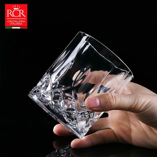 RCR imported crystal glass wine glass whiskey glass 300ml*2 party housewarming New Year wedding gift
