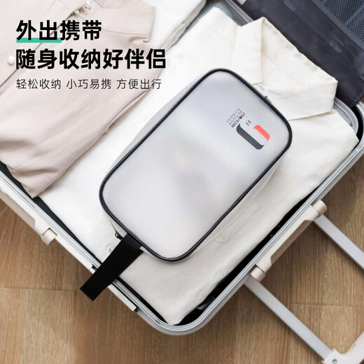 Nolan Sendi Travel Toilet Sac Translucide Sac de rangement anti-habitant Portifonctionnel Sac de rangement portable moyen NL231