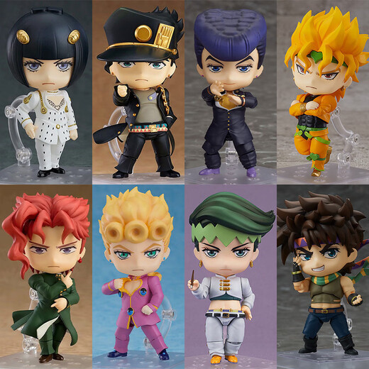 Sokun Jojo's Merveilleux Adventure Figure Toy Doll Doll Model Ornaments Vide Strip Jotaro Q Version Clay Man 1502 Joseph - Spot domestique