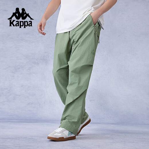 Kappa Herrenhose Freizeitsport 24 Neue Stil komfortabler Frühlings- und Herbst-Anti-Ultraviolett-Hosen KPCGCAY02 STAR BLACK-9902 S