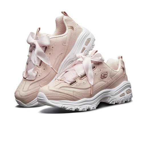 【7成新】斯凯奇 SKECHERS 女子 熊猫鞋 D’LITES时尚绑带休闲运动鞋 休闲鞋 11976/LTPK 39码 US9码
