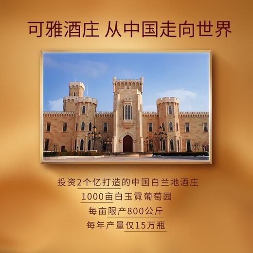 张裕白兰地洋酒送礼【热门商品推荐】 可雅6年VSOP 500mL 2瓶