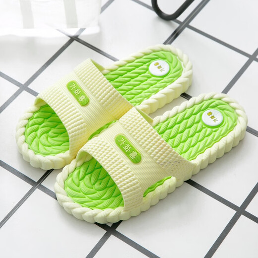 Jiang Xiaoguo 2023 Neue Hausschuhe Männer Sommer Anti-Rutsch-Home-Home Modes Badezimmerpaar Home Massage Outdoor Sandalen Männer Schwarze Reis (9859) 44 (44-45)