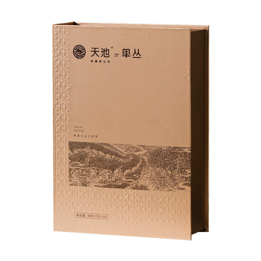 天池茶叶乌龙茶凤凰单枞金山一盒识单枞品鉴有机特级单枞茶礼盒装
