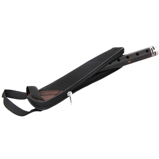 Fanchat blasen Musikinstrument Mund blasen 7 Löcher Ebenholz B flache Röhrchen Musikinstrumente Rohrpaket Paket Schilffreie Reparatur Schilfes B Flatrohr