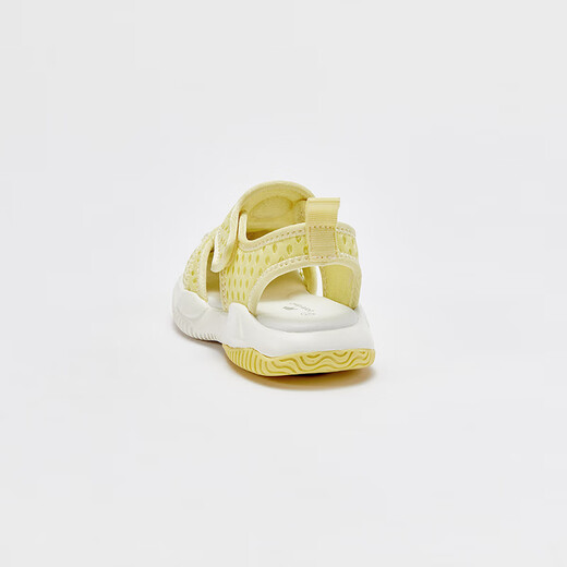 DAVE&BELLA Boys Sandals Mesh Breathable Children's Sports Shoes Girls Toddler Shoes Anti-Slip Summer New Children's Shoes Baby Shoes Yellow DB2235177 Size 29