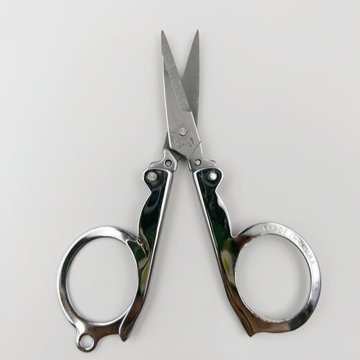 张小泉杭州折叠剪旅行大中小号剪刀碳钢钓鱼剪旅游轻巧便携带 小号