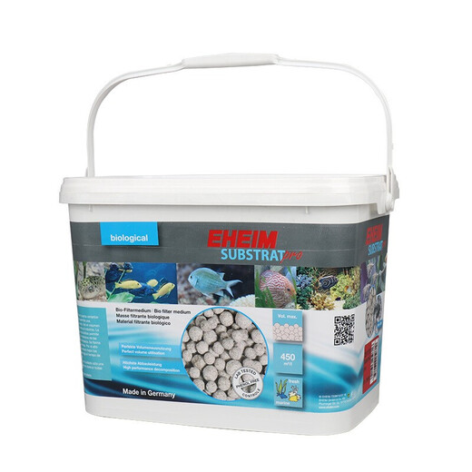 Yihan EHEIM fish tank filter material quartz ball activated carbon ceramic ring volcanic stone small biscuits can be recycled Quartz ball 5L (boxed)