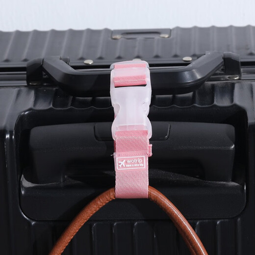 FLYVII Travel supplies bag trolley bag buckle strap multi-purpose hook packing straps bright orange
