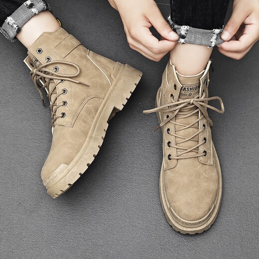 Summer Martin Boots Мужской британский стиль весна и летним открытым вариантом.