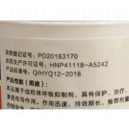 30% pyraclostrobin resin, powdery mildew, downy mildew, brown spot, anthracnose, early blight, scab, rust 1000 500g (full box of 20 bottles)