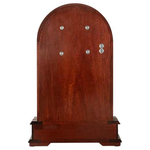 Hanshi (Hense) creative retro mechanical clock clock imported from Germany movement solid wood clock table clock ornaments alarm clock HD50 basswood German five-tone (Rome)