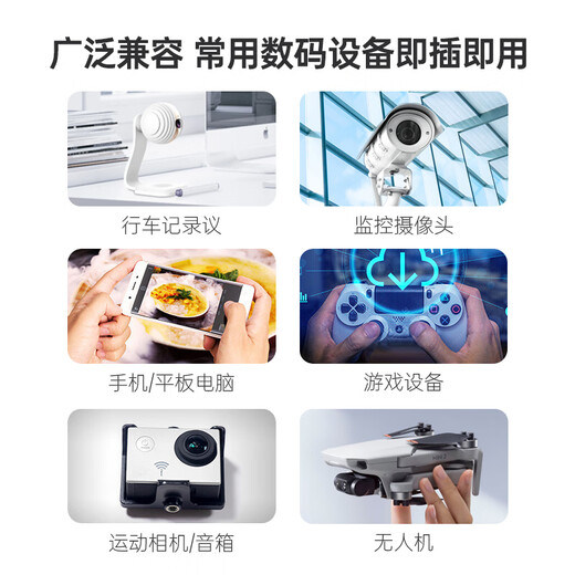 banq&JOY联名款 256GB TF（MicroSD）存储卡U3 C10 A1 V30 4K 高速款行车记录仪&监控摄像头手机内存卡