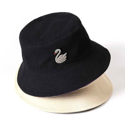 QUAMER exquisite high-end swan brooch for women Indian silk hand-embroidered clothes pin accessories chest swan brooch