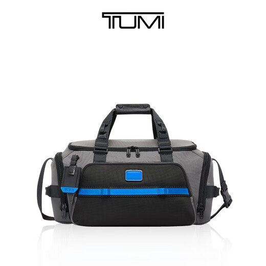 TUMI/途明【7.7下市】Alpha bravo男士旅行袋运动户外出行健身包 灰拼蓝色/0232722GYB 均码