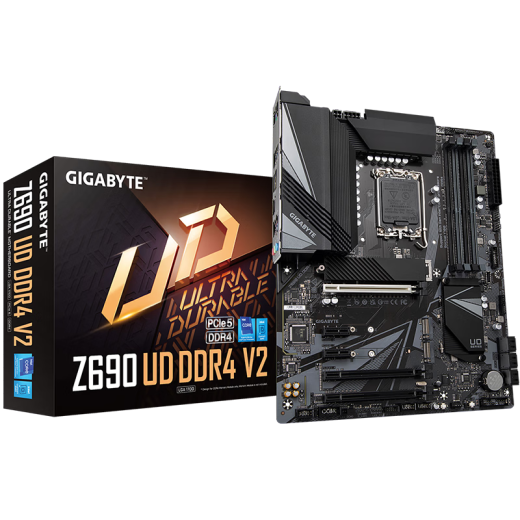 技嘉（GIGABYTE）Z690 UD AX 电脑游戏主板 支持CPU 12900K / 12700 Z690 UD DDR4 V2
