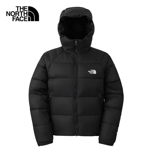 Куртка North Face Down для женщин 600 Puff Goous Velvet Burtket для брызговита на открытом воздухе теплое осень Новый продукт 7QVV JK3/Cosmic Black S/155