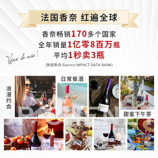 香奈（J.P.CHENET）XO经典白兰地 官旗法国原瓶进口平价白兰地40度歪脖洋酒送礼调酒 经典白兰地XO 700mL 1瓶