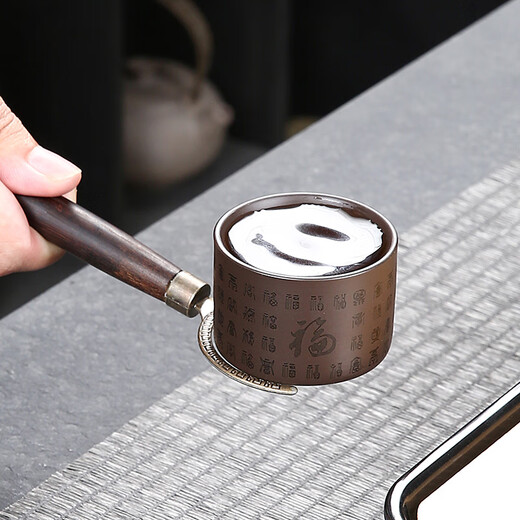 Yanhuang Zisha Tea Set Home 2025 New Light Luxury Kung Fu Teacup Teapot Office Teapot Cover Bowl Zisha Baifu Pixiu Pot 9 Pieces