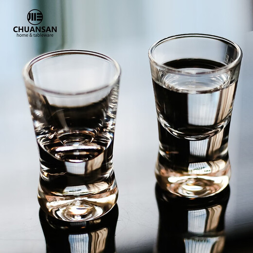 Sichuan San GASTLEGLAS imported from Poland, lead-free crystal white wine glass, small wine glass, white wine set gift box set, about 3 yuan per cup (buy in bulk without box) 16ml 1 piece