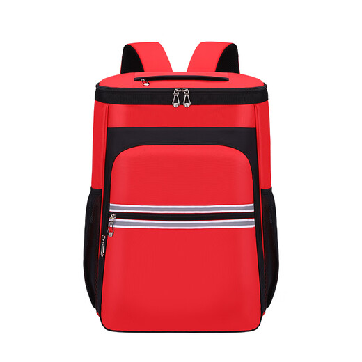 RSRDDY Housekeeping Service Cleaning Bag Large Capacity Storage Bag Shoulder Tool Backpack Cleaning Repair Tool Bag Red No Printing