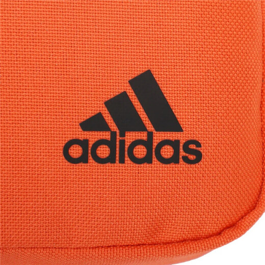 adidas\阿迪达斯单肩包斜挎包男女包 2024新款户外出行运动包便捷收纳休闲包小包 橙黄色/GN9871/17*12*3cm