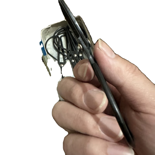 Zhang Xiaoquan Schere handgeschmiedete altmodische Haushaltsschere Retro-Teeverpackung kleine Schere Teekunstschere Teezubehör Zhang Xiaoquan handgeschmiedete Schere (Silber) 105*6