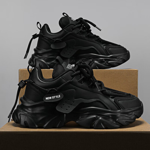 Changxiang Huili Men's Shoes Summer Breathable 2025 Shoes nuevos para hombres zapatos deportivos casuales Suele, suela, trabaja, zapatos de protección de trabajo para hombres Negro [superficie de cuero] 40