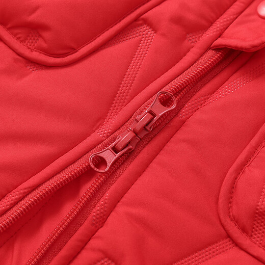 Disney children's overalls for boys and girls in autumn and winter all-in-one velvet cotton pants for babies with open gear for children and infants thickened outer pants pink velvet thickened 80